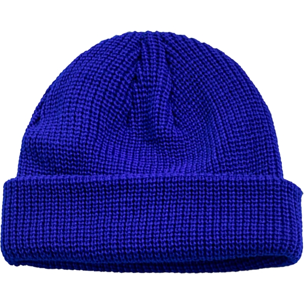 Warm Soft Knitted Beanie Hat Solid Color - Warm Soft Knitted Beanie Hat Solid Color - Image 6 of 18