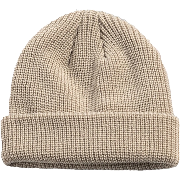 Warm Soft Knitted Beanie Hat Solid Color - Warm Soft Knitted Beanie Hat Solid Color - Image 7 of 18