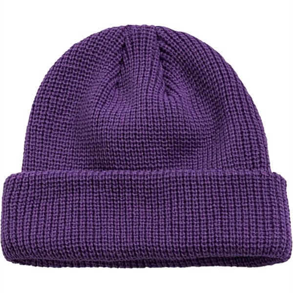 Warm Soft Knitted Beanie Hat Solid Color - Warm Soft Knitted Beanie Hat Solid Color - Image 10 of 18