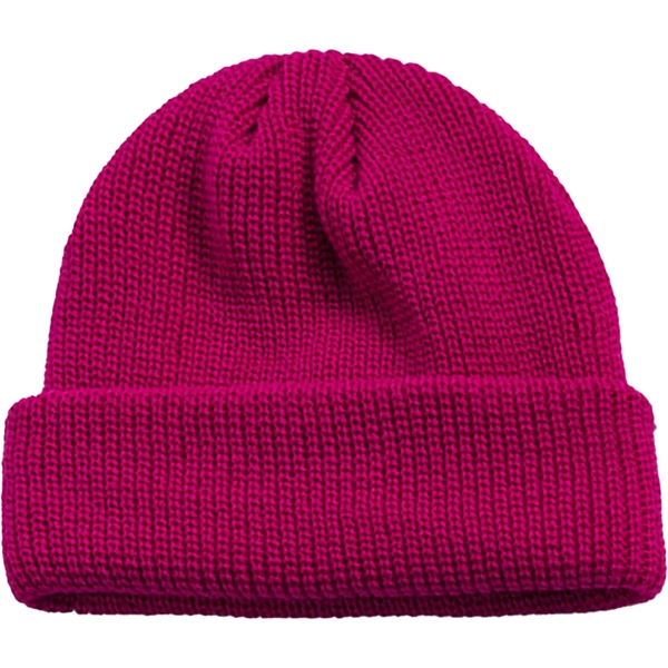 Warm Soft Knitted Beanie Hat Solid Color - Warm Soft Knitted Beanie Hat Solid Color - Image 11 of 18