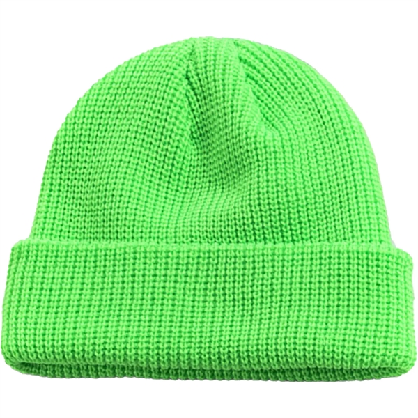 Warm Soft Knitted Beanie Hat Solid Color - Warm Soft Knitted Beanie Hat Solid Color - Image 17 of 18