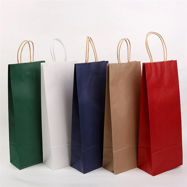 Kraft Paper Wine Bag - Kraft Paper Wine Bag - Image 1 of 1