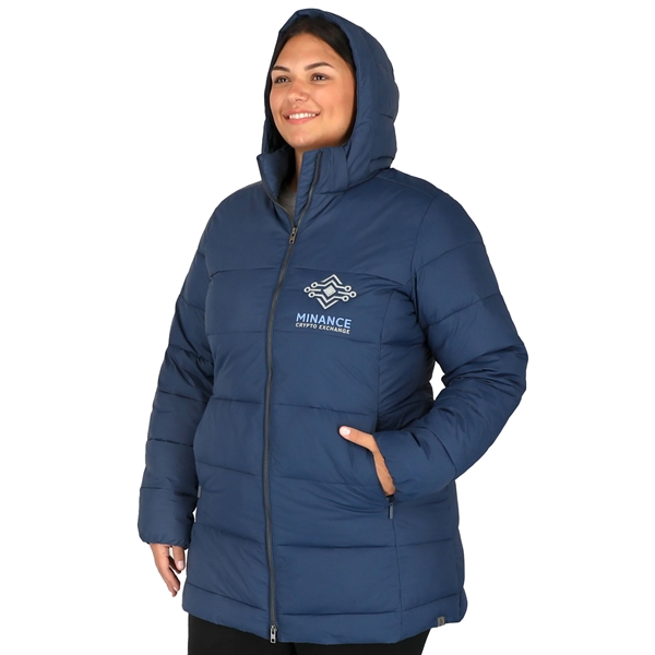 GENEVA Eco Long Packable Insulated Jacket - Women's - GENEVA Eco Long Packable Insulated Jacket - Women's - Image 19 of 24