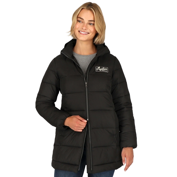 GENEVA Eco Long Packable Insulated Jacket - Women's - GENEVA Eco Long Packable Insulated Jacket - Women's - Image 3 of 24