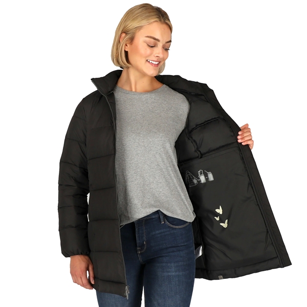GENEVA Eco Long Packable Insulated Jacket - Women's - GENEVA Eco Long Packable Insulated Jacket - Women's - Image 1 of 24