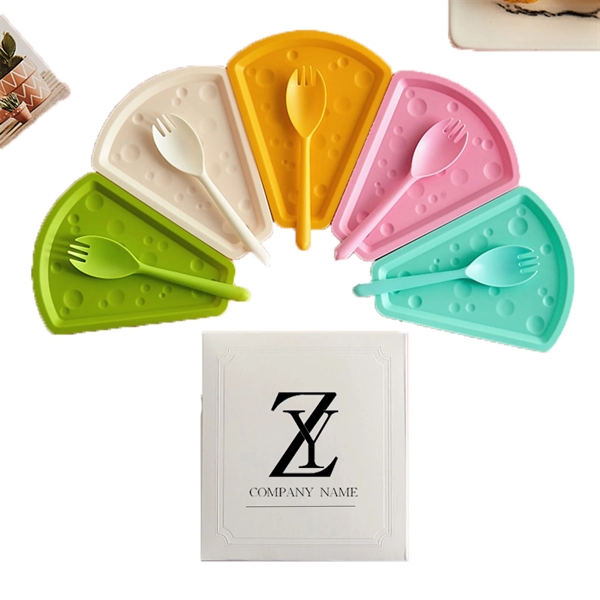 Disposable Plastic Cake Cutlery Set - Disposable Plastic Cake Cutlery Set - Image 0 of 3