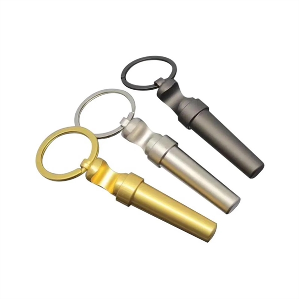 2 In1 Bottle & Wine Opener With Key Ring - 2 In1 Bottle & Wine Opener With Key Ring - Image 1 of 7