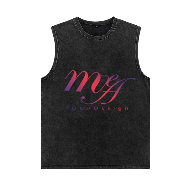 Fashion Modern Sports Vest Sleeveless T-Shirt Cotton - Fashion Modern Sports Vest Sleeveless T-Shirt Cotton - Image 0 of 1
