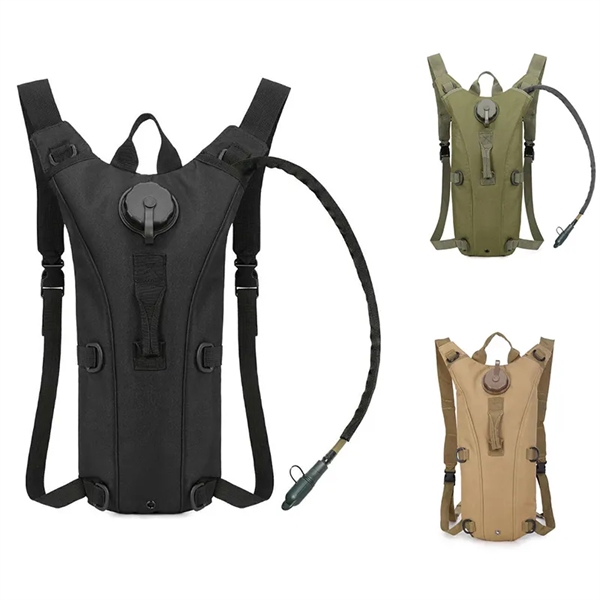 3L Tactical Hydration Pack Water Backpack With Straw - 3L Tactical Hydration Pack Water Backpack With Straw - Image 0 of 4
