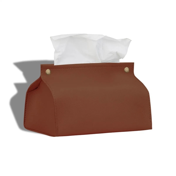 Wholesale PU Paper Bag Facial Tissue Box Cover Holder - Wholesale PU Paper Bag Facial Tissue Box Cover Holder - Image 3 of 6