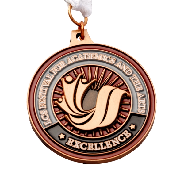 Shinny Copper Pendant  5KM Medal - Shinny Copper Pendant  5KM Medal - Image 2 of 9