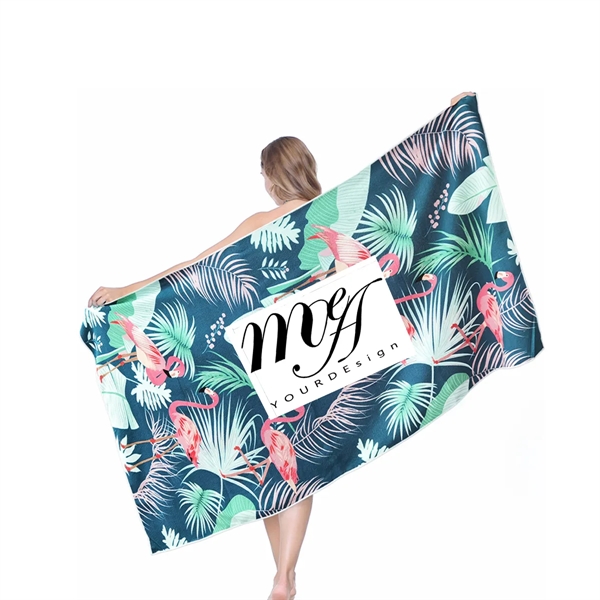 Personalize Beach Towels Breathable Quick Drying