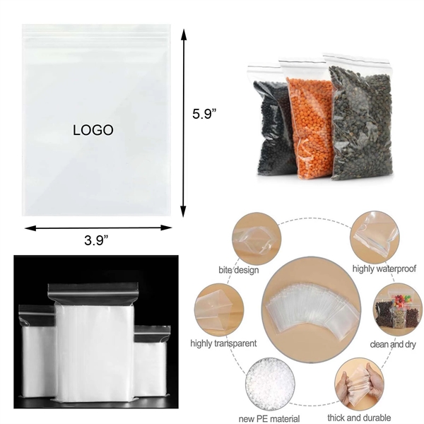 Zip Closure PE Storage Bag - Zip Closure PE Storage Bag - Image 0 of 3