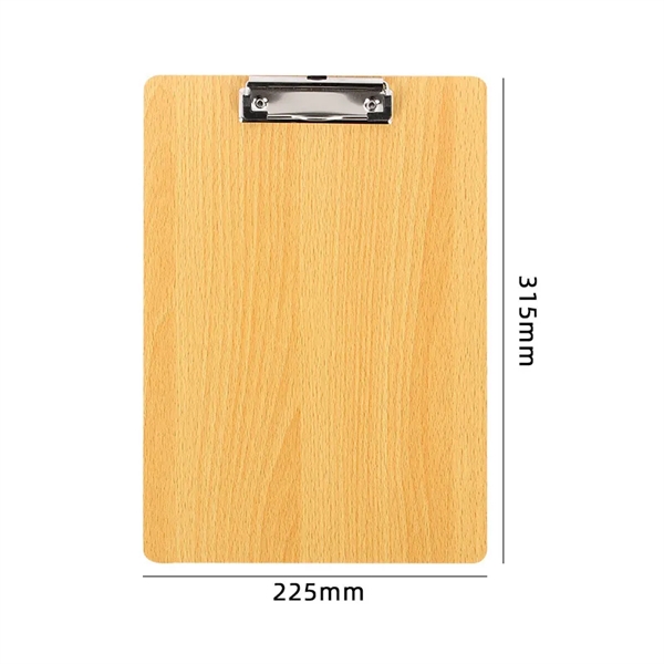 A4 Wood Grain Writing Clipboard - A4 Wood Grain Writing Clipboard - Image 1 of 2