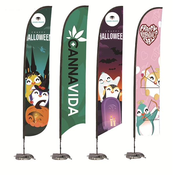 Advertising Feather Flag - Advertising Feather Flag - Image 2 of 3