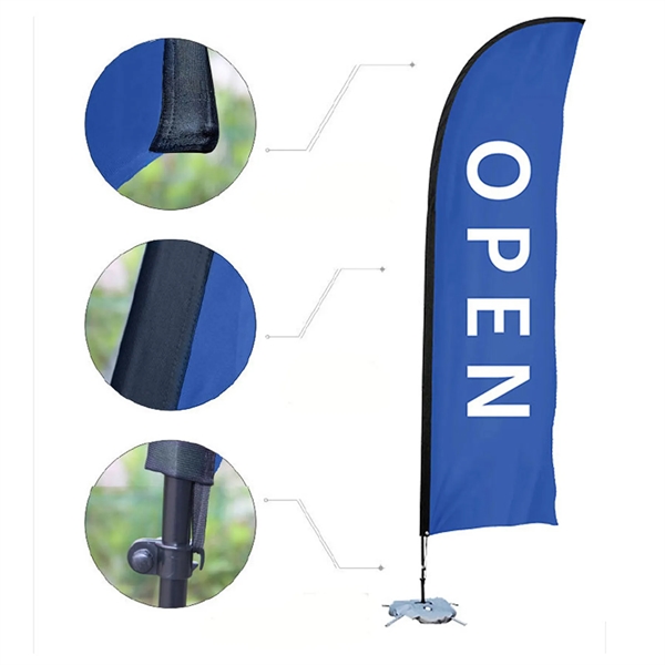 Advertising Feather Flag - Advertising Feather Flag - Image 3 of 3