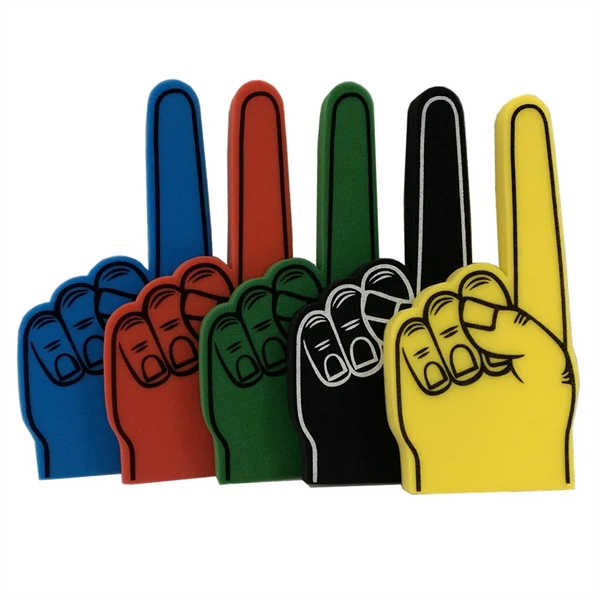 Palm cheering foam finger sleeves - Palm cheering foam finger sleeves - Image 0 of 2