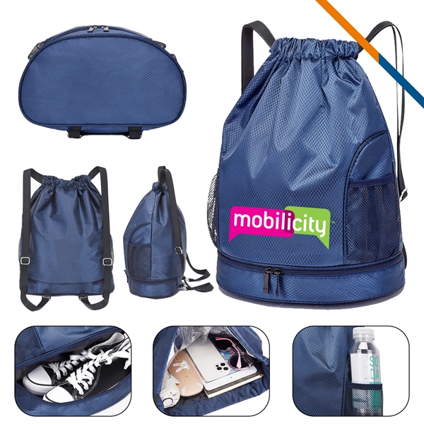 Doyle Drawstring Backpack - Doyle Drawstring Backpack - Image 1 of 10