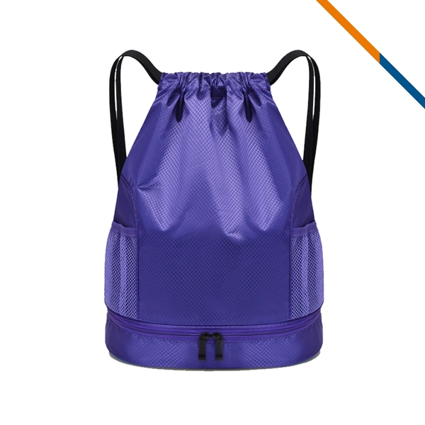 Doyle Drawstring Backpack - Doyle Drawstring Backpack - Image 9 of 10