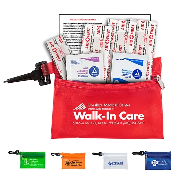 PARKWAY 7 Piece First Aid Kit in Pouch - PARKWAY 7 Piece First Aid Kit in Pouch - Image 0 of 19