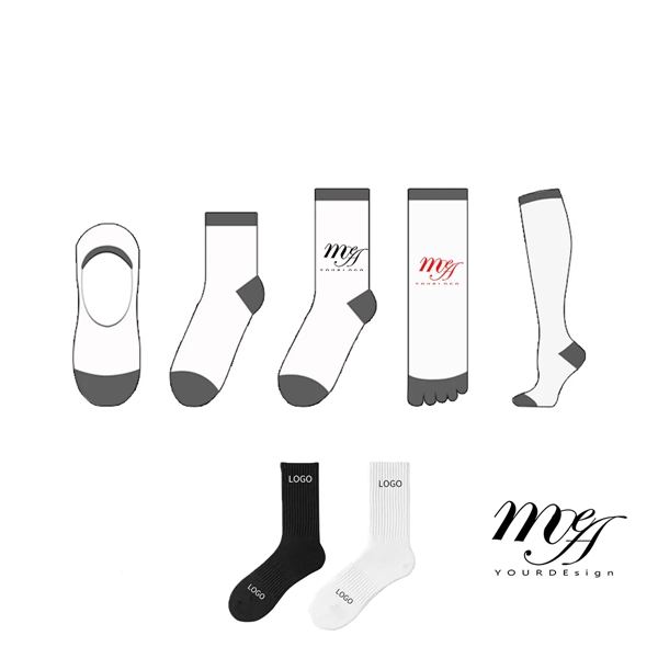Anklet Short Tube Socks Multicolor Personalized