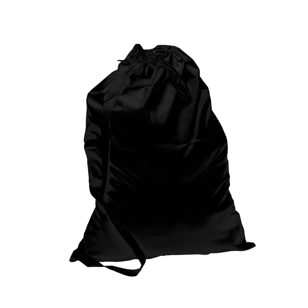 Canvas Drawstring Laundry Bag w/ Shoulder Strap 24"x34" - Canvas Drawstring Laundry Bag w/ Shoulder Strap 24"x34" - Image 1 of 3