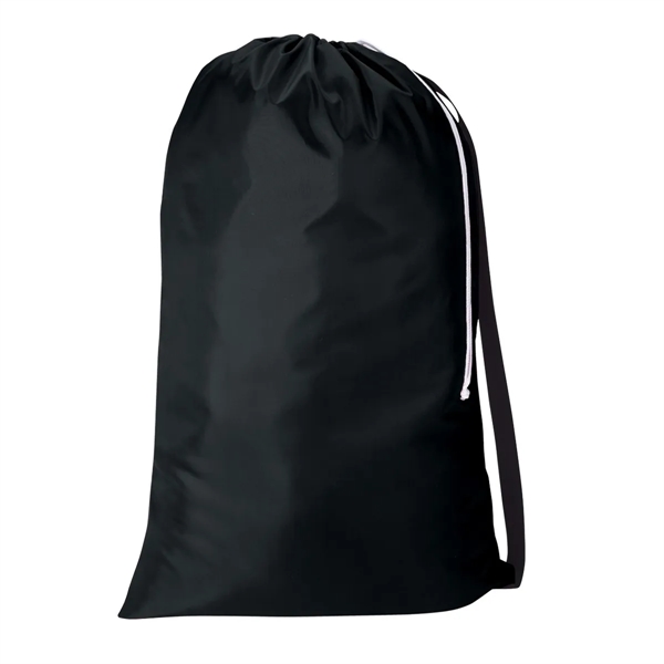 210D Polyester Drawstring Utility Bag w/ Shoulder Strap - 210D Polyester Drawstring Utility Bag w/ Shoulder Strap - Image 3 of 5