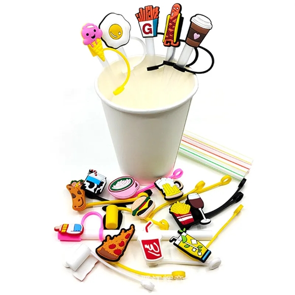 Straw Covers Cap Reusable 6-8 mm Stopper - Straw Covers Cap Reusable 6-8 mm Stopper - Image 2 of 5