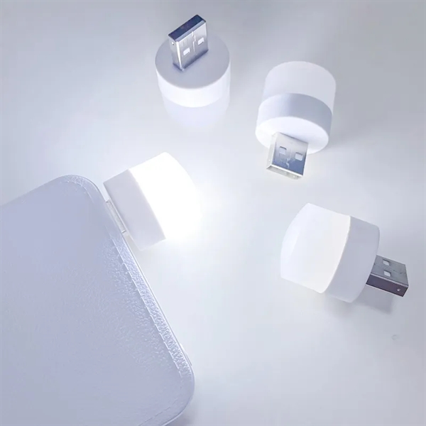 LED Night Light with Power Bank Interface - LED Night Light with Power Bank Interface - Image 0 of 2