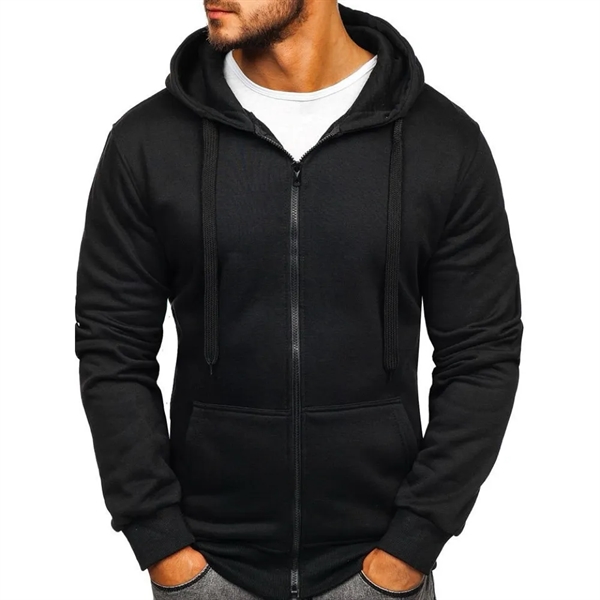 Hanes ComfortBlend EcoSmart Zip-Up Hoodie - Hanes ComfortBlend EcoSmart Zip-Up Hoodie - Image 1 of 3