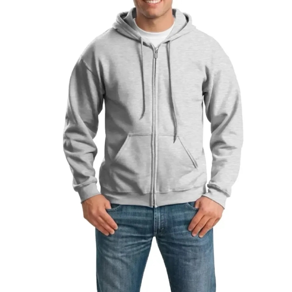 Hanes ComfortBlend EcoSmart Zip-Up Hoodie - Hanes ComfortBlend EcoSmart Zip-Up Hoodie - Image 2 of 3