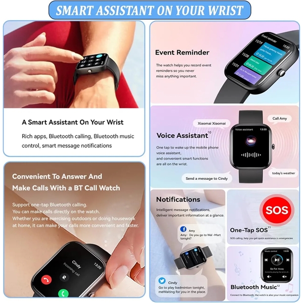 Answer Make Calls Smart Watch - Answer Make Calls Smart Watch - Image 1 of 5