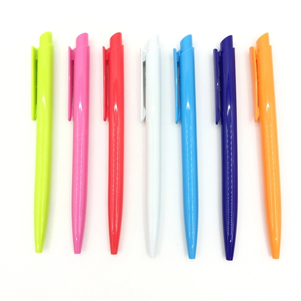 Cheap colorful plastic ball pen - Cheap colorful plastic ball pen - Image 0 of 7