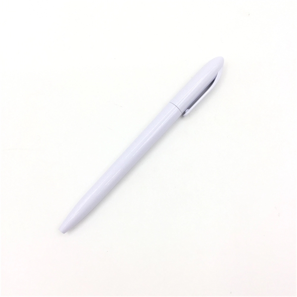 classic Black/white barrel plastic pen - classic Black/white barrel plastic pen - Image 3 of 5