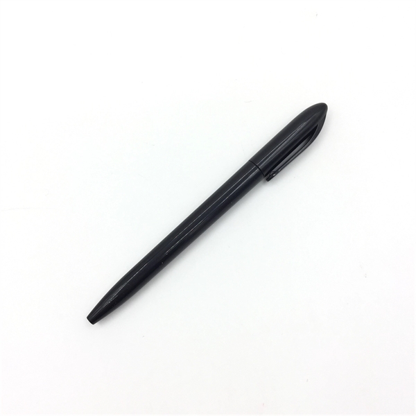 classic Black/white barrel plastic pen - classic Black/white barrel plastic pen - Image 4 of 5