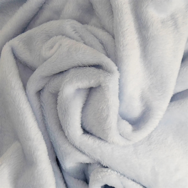 Mink Touch Premium Lap Blanket w/ Custom Imprint, 30" X 40" - Mink Touch Premium Lap Blanket w/ Custom Imprint, 30" X 40" - Image 5 of 8