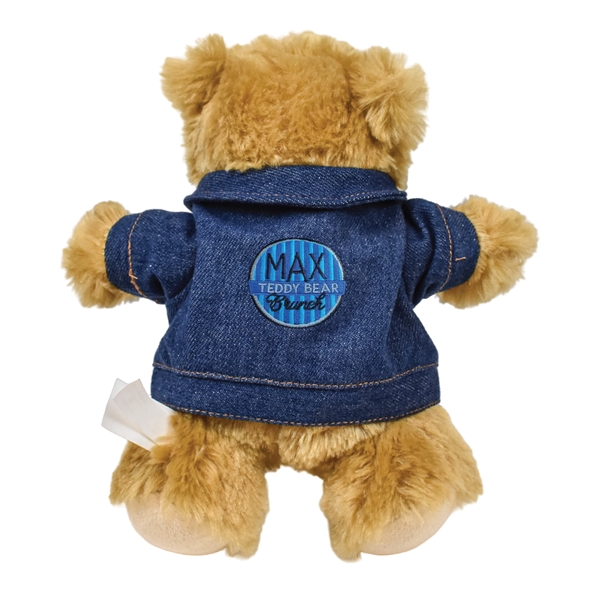 8.5" Standing Bailee Bear In A Jean Jacket - 8.5" Standing Bailee Bear In A Jean Jacket - Image 5 of 8