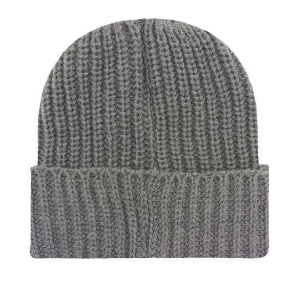 Premium Knitted Cuffed Winter Beanie - Premium Knitted Cuffed Winter Beanie - Image 16 of 18