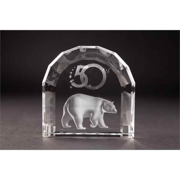 Crystal Window Arch Award - Crystal Window Arch Award - Image 1 of 3