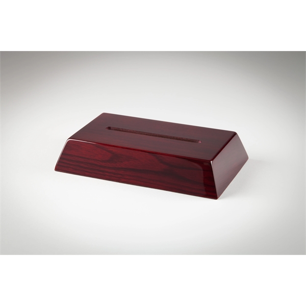 Dark Rosewood Rectangular LED Base - Dark Rosewood Rectangular LED Base - Image 2 of 8