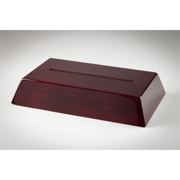 Dark Rosewood Rectangular LED Base - Dark Rosewood Rectangular LED Base - Image 3 of 8
