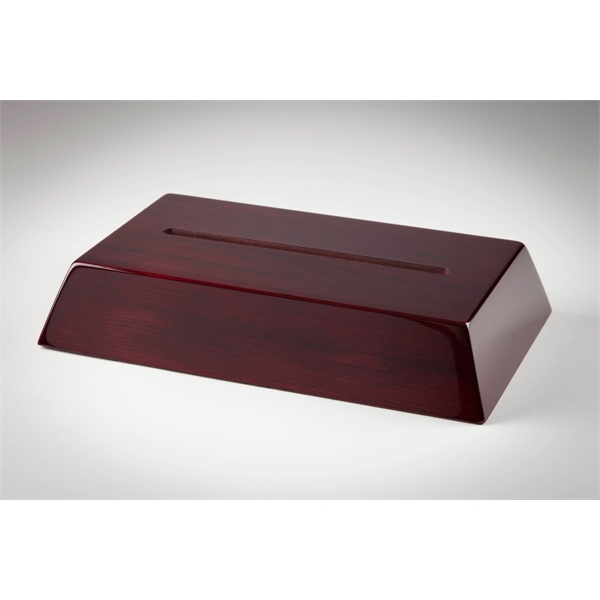 Dark Rosewood Rectangular LED Base - Dark Rosewood Rectangular LED Base - Image 4 of 8