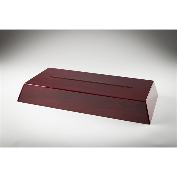 Dark Rosewood Rectangular LED Base - Dark Rosewood Rectangular LED Base - Image 5 of 8