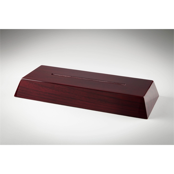 Dark Rosewood Rectangular LED Base - Dark Rosewood Rectangular LED Base - Image 6 of 8