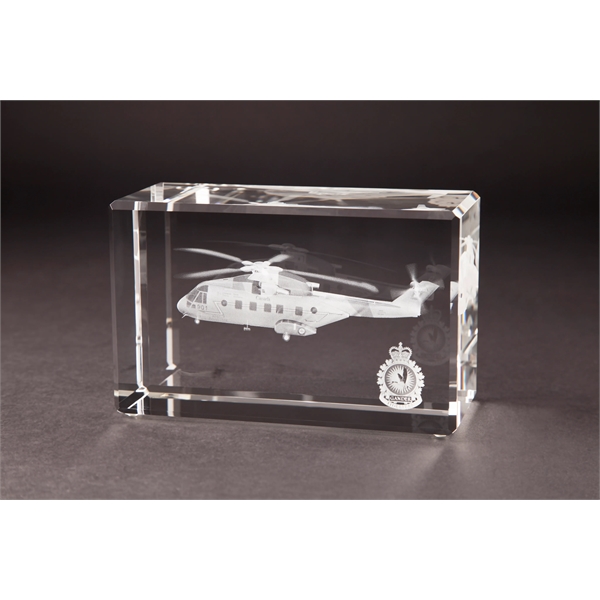 Beveled Rectangle Crystal Award - Beveled Rectangle Crystal Award - Image 11 of 15