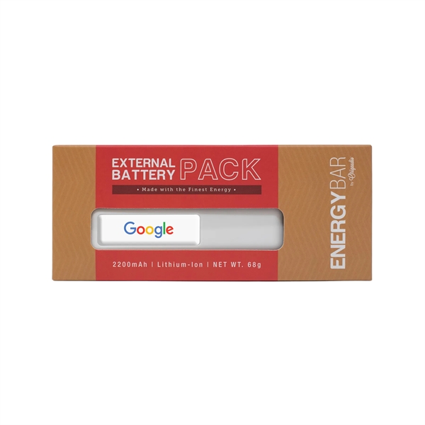 EnergyBar 2200mAh Power Bank - EnergyBar 2200mAh Power Bank - Image 3 of 3