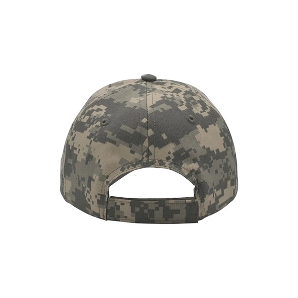 Cotton Twill USA Flag Cap - Cotton Twill USA Flag Cap - Image 7 of 9