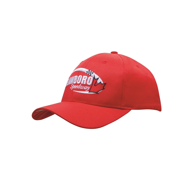 Breathable Poly Twill with Sublimated Canada Flag Under Peak - Breathable Poly Twill with Sublimated Canada Flag Under Peak - Image 0 of 0