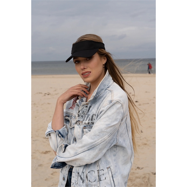 Brushed Heavy Cotton Visor - Brushed Heavy Cotton Visor - Image 1 of 8