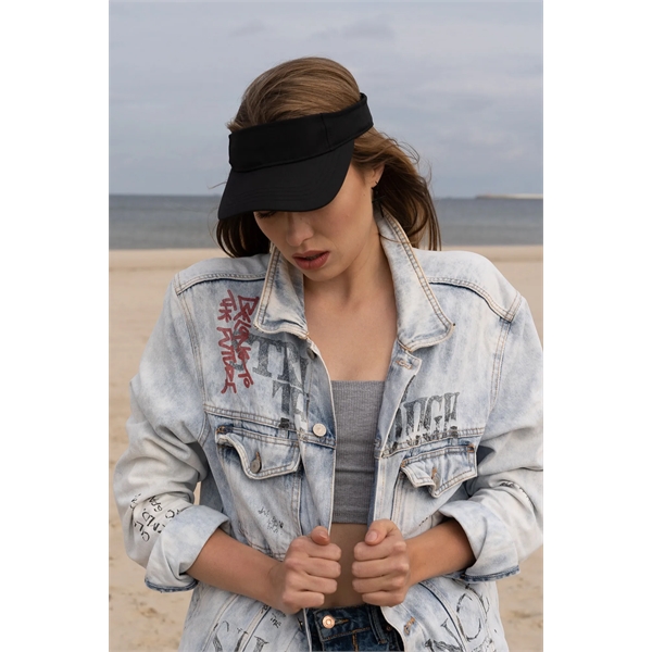 Brushed Heavy Cotton Visor - Brushed Heavy Cotton Visor - Image 2 of 8